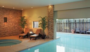 Indoor pool, outdoor pool