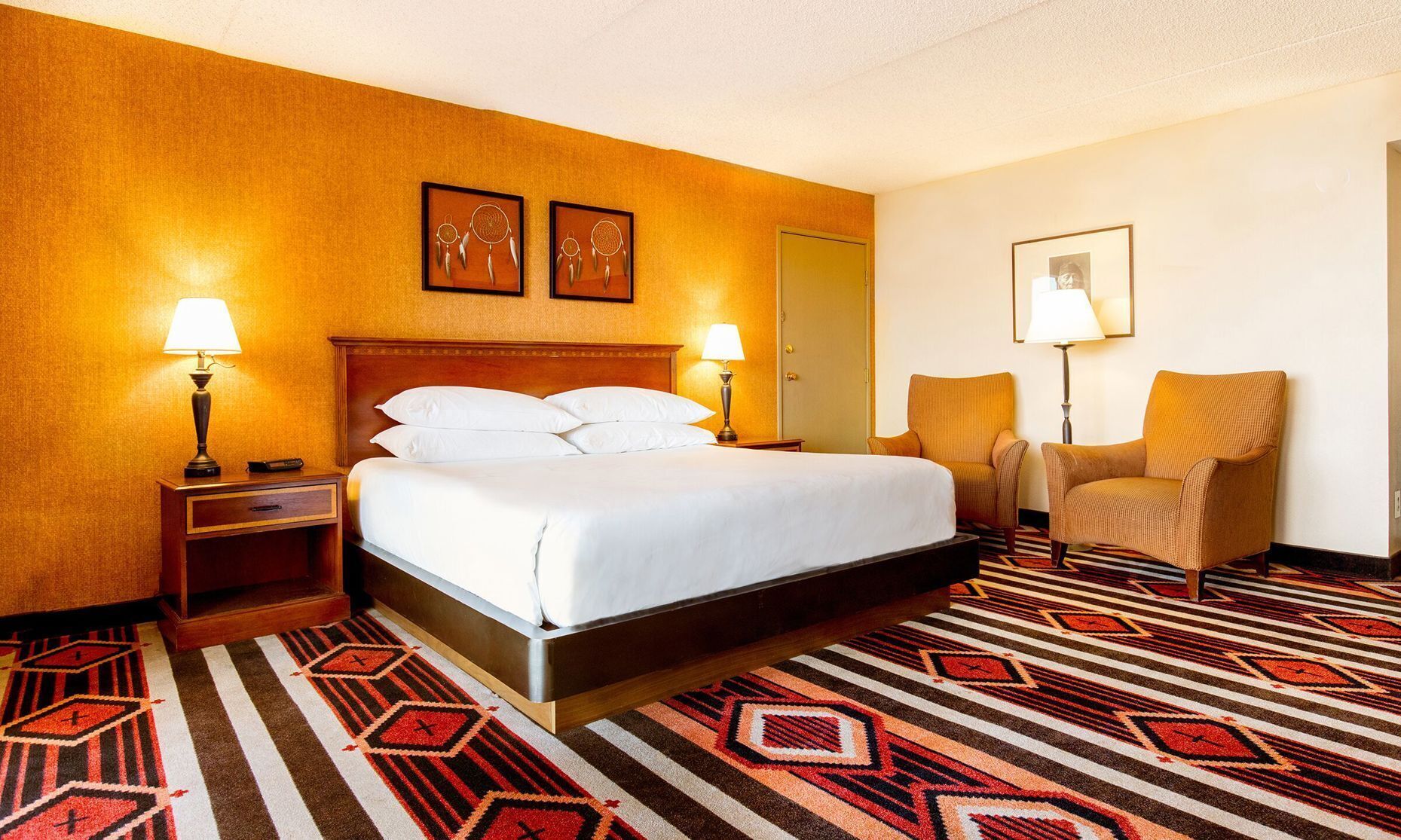 Premium bedding, in-room safe, individually decorated, desk