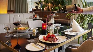 Lunch and dinner served, alfresco dining