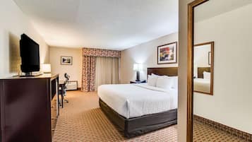 Standard Room, 1 King Bed, Non Smoking | Desk, blackout curtains, iron/ironing board, free cots/infant beds