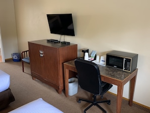 Standard Room, 2 Queen Beds, Non Smoking, Refrigerator & Microwave