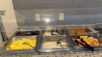 Buffet breakfast on weekdays (USD 10.00 per person)