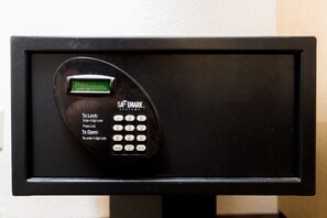 In-room safe, desk, blackout curtains, free cots/infant beds