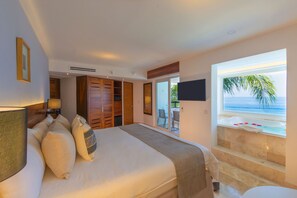 1 habitación, cubrecamas, minibar y caja de seguridad en la habitación 