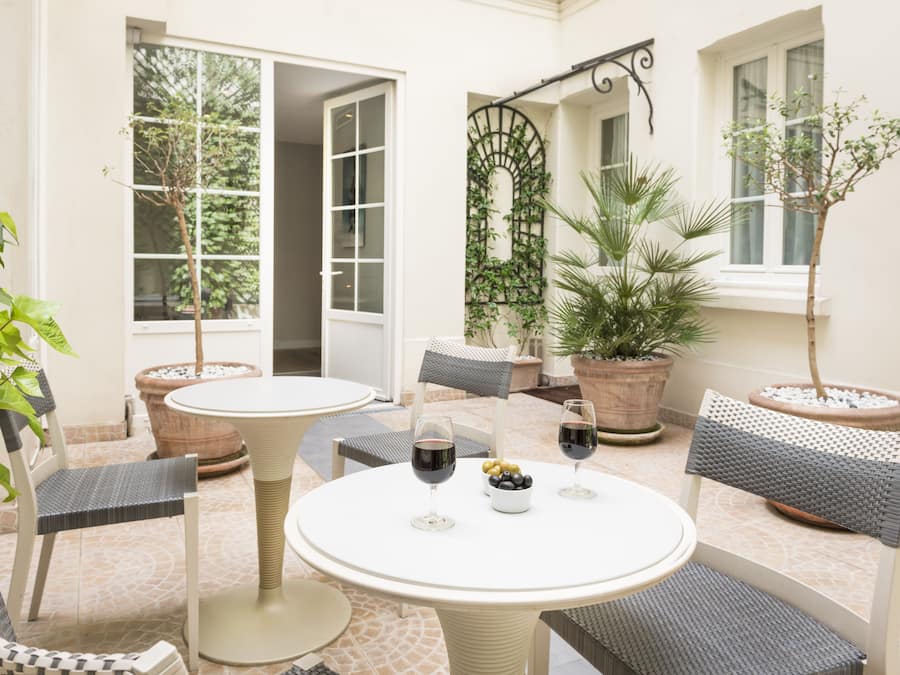 Restaurante al aire libre