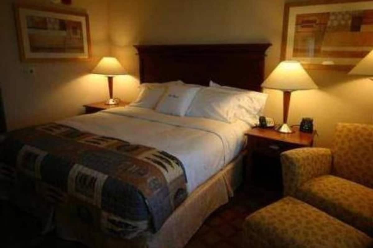 Premium bedding, down comforters, in-room safe, desk