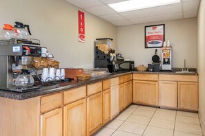Free continental breakfast