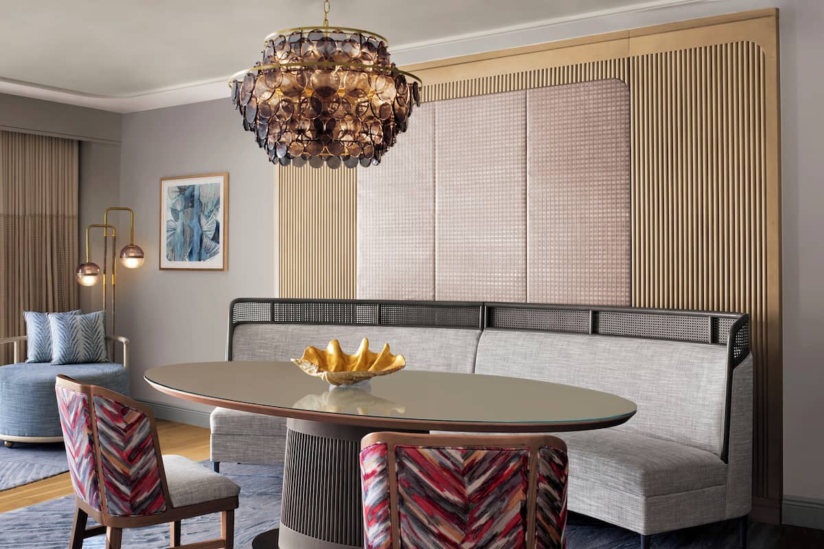 Presidential Suite, 1 Bedroom, Ocean Front, Club Access | Egyptian cotton sheets, premium bedding, pillowtop beds, minibar