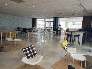 Daily buffet breakfast (EUR 18 per person)