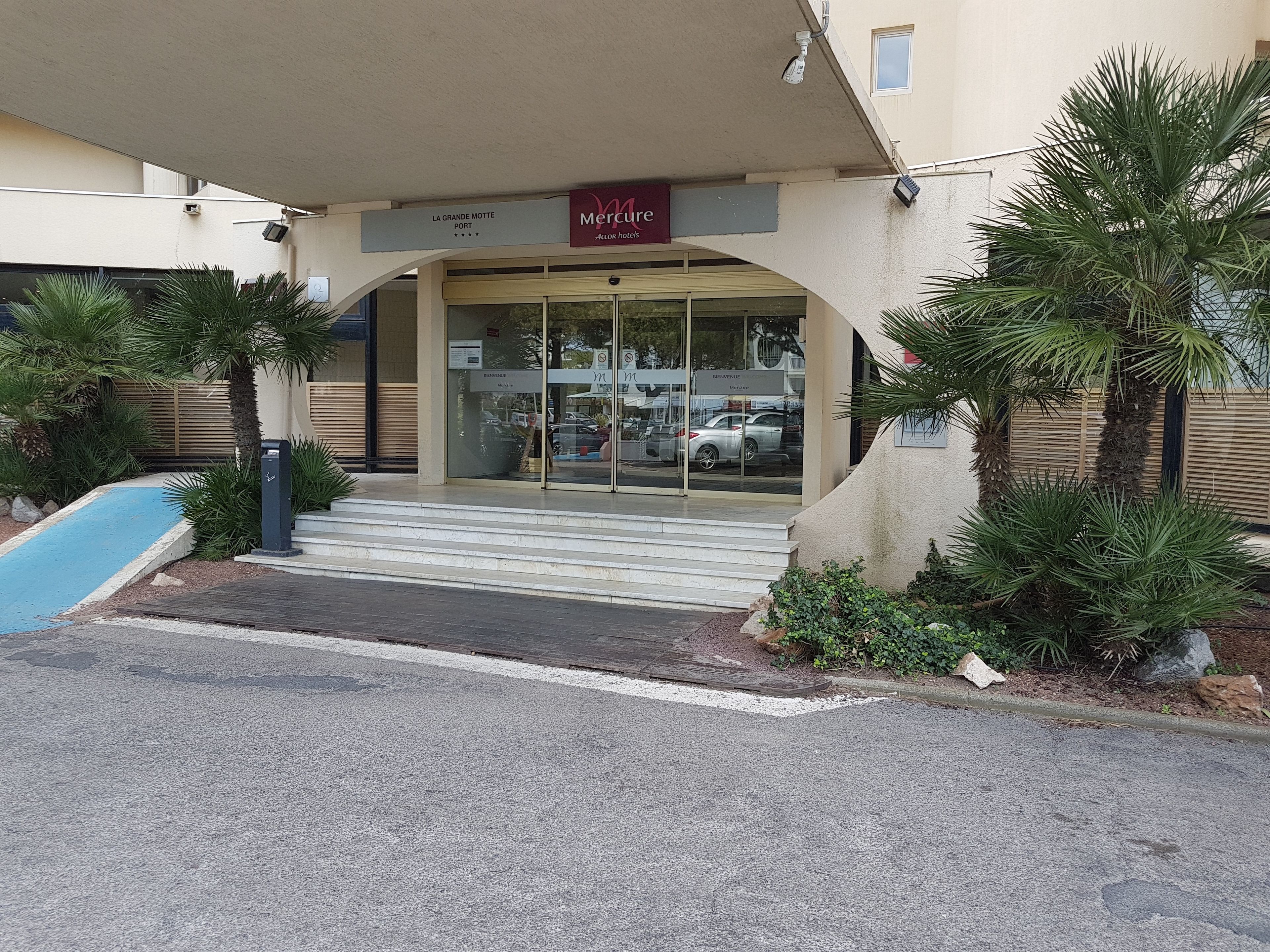 Façade de l’hébergement