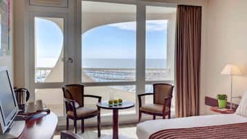 1 soveværelse, minibar, pengeskab på værelset, skrivebord