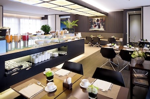 Daily buffet breakfast (EUR 14 per person)