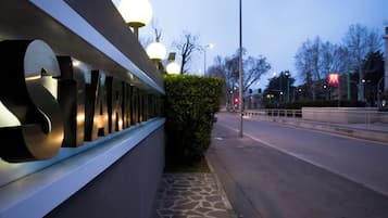 Entrada de la propiedad