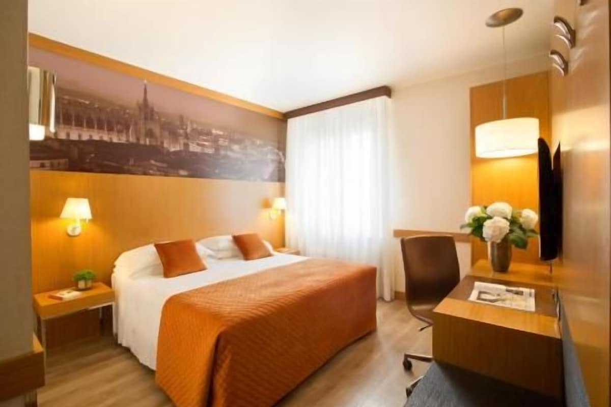 Ropa de cama de alta calidad y minibar