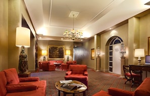 Lobby sitting area