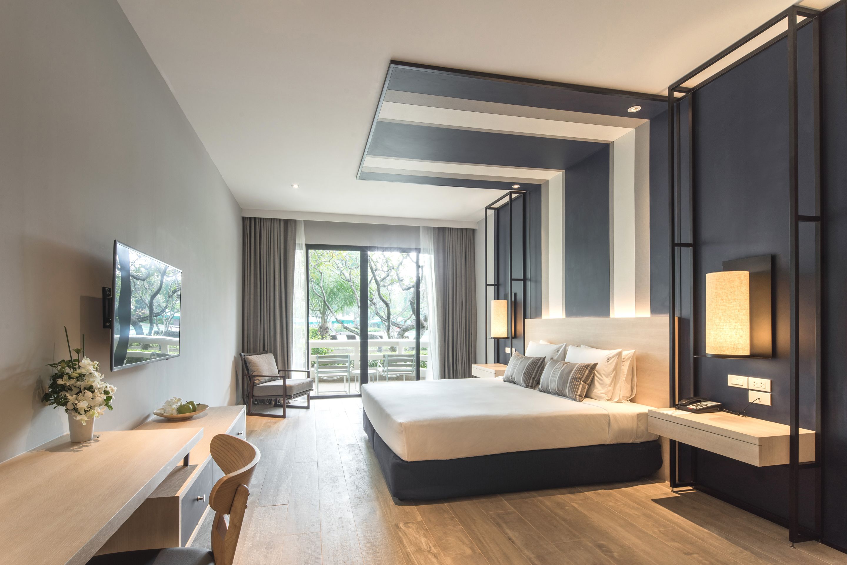 Family Bunk Beds, Pool View or Garden View | Zimmersafe, Schreibtisch, Verdunkelungsvorhänge, Bügeleisen/Bügelbrett