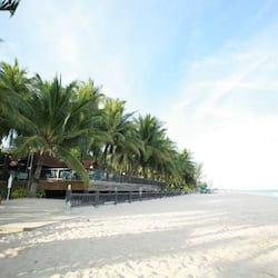 On the beach, beach towels, beach massages, beach volleyball