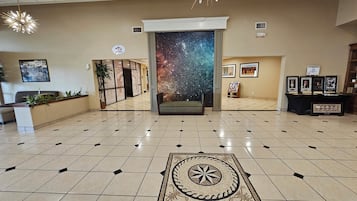 Sala de estar en el lobby