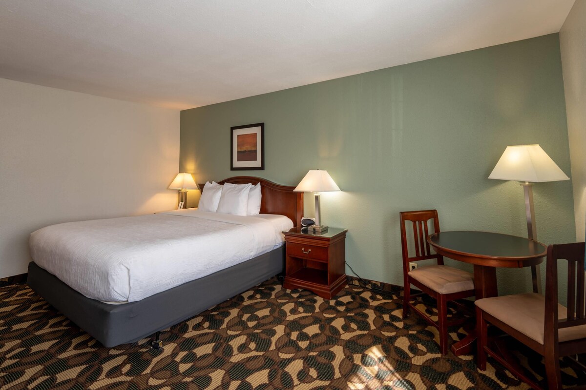 Room, 1 King Bed, Accessible, Non Smoking | In-room safe, iron/ironing board, cribs (free), rollaway beds (free)