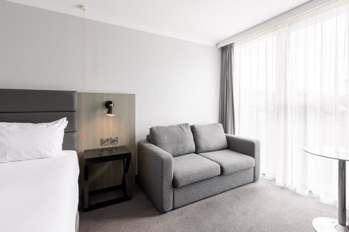 Room, 1 King Bed with Sofa bed, Accessible Bathtub