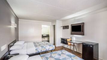 Free WiFi, bed sheets