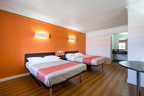 Free WiFi, bed sheets