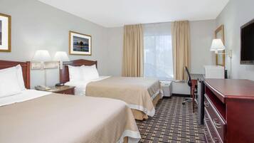 書桌、熨斗/熨衣板、免費無線上網、床單