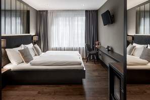 Standard Double Room | Hypo-allergenic bedding, in-room safe, individually decorated