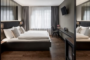 Standard Double Room | Hypo-allergenic bedding, in-room safe, individually decorated