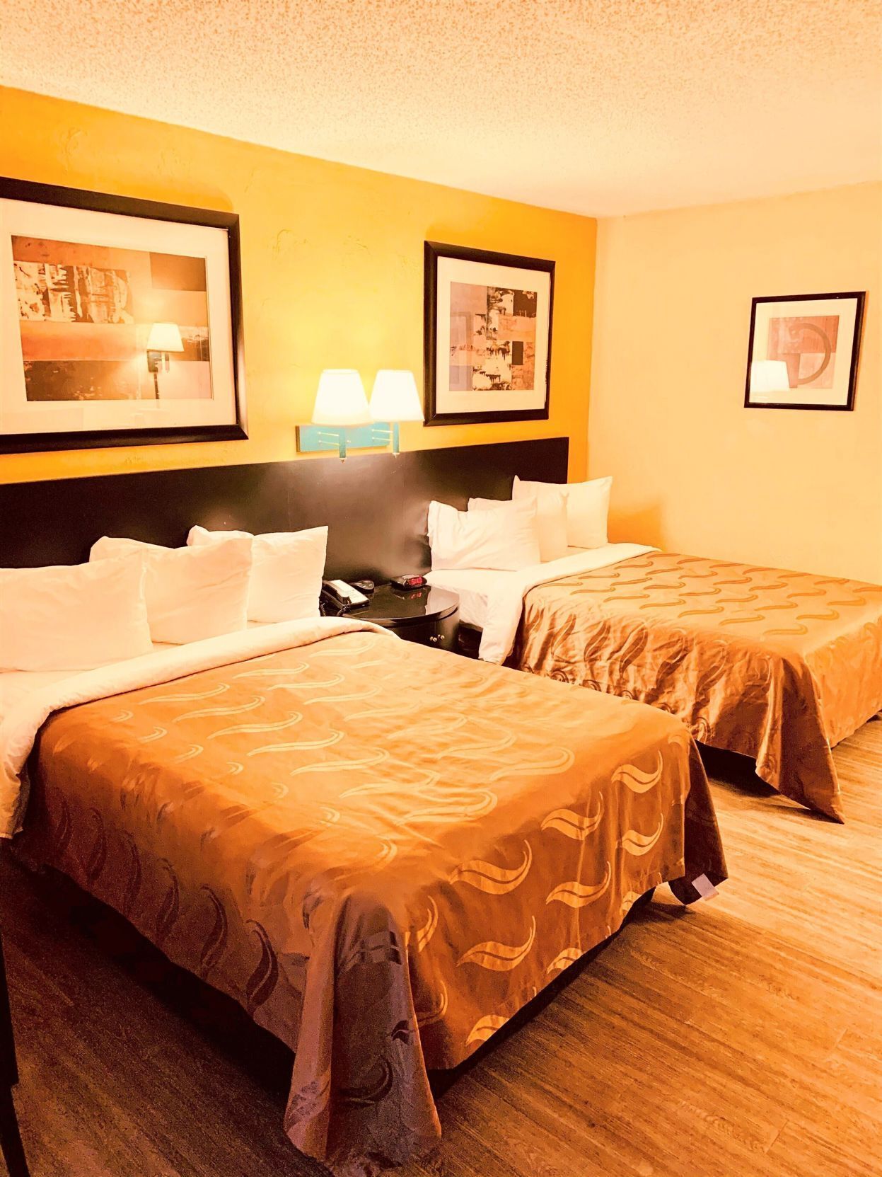 In-room safe, desk, laptop workspace, blackout drapes