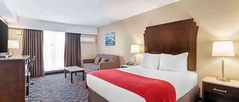 In-room safe, blackout drapes, iron/ironing board, free WiFi