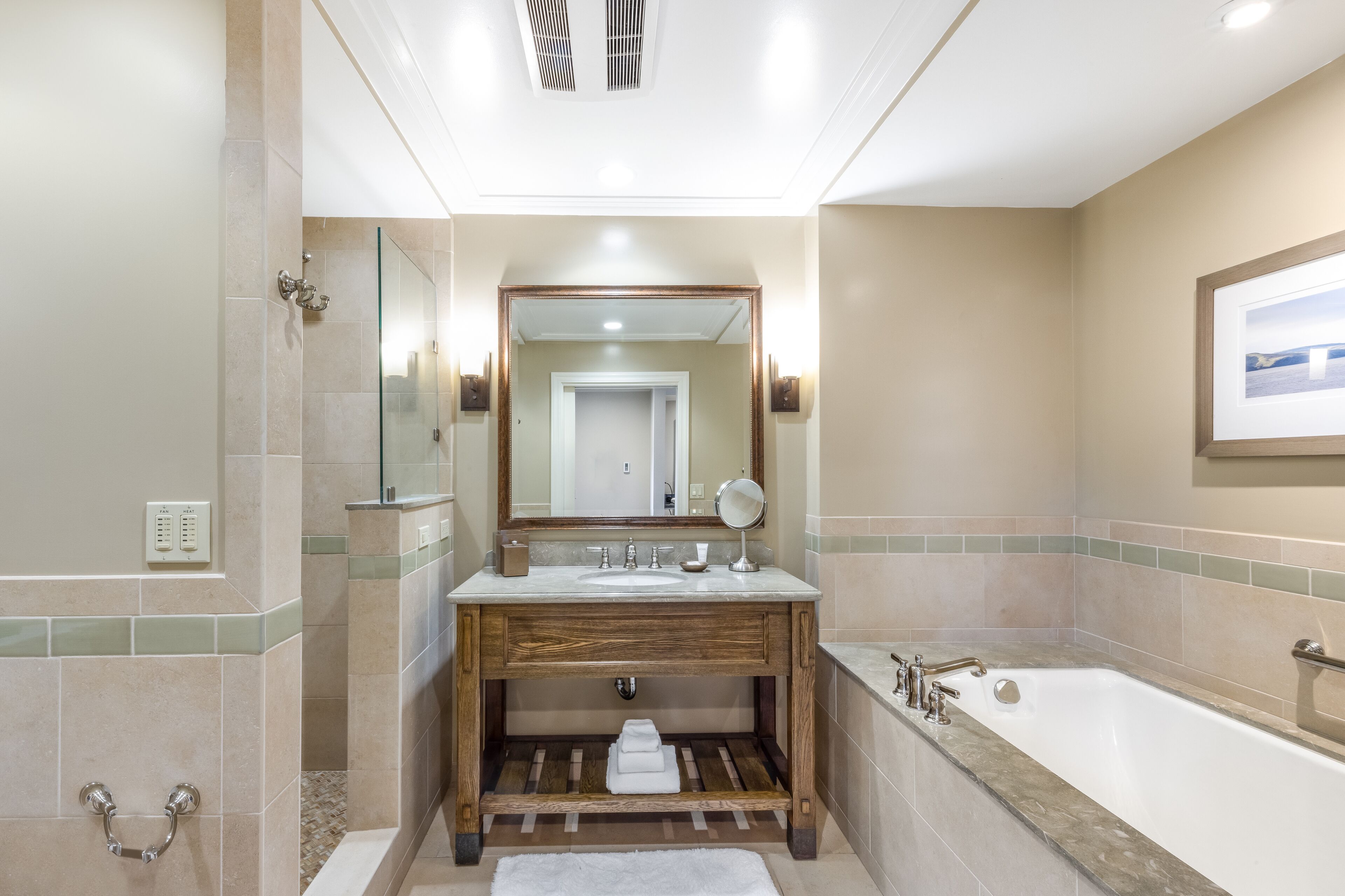 free toiletries, hair dryer, bathrobes, slippers