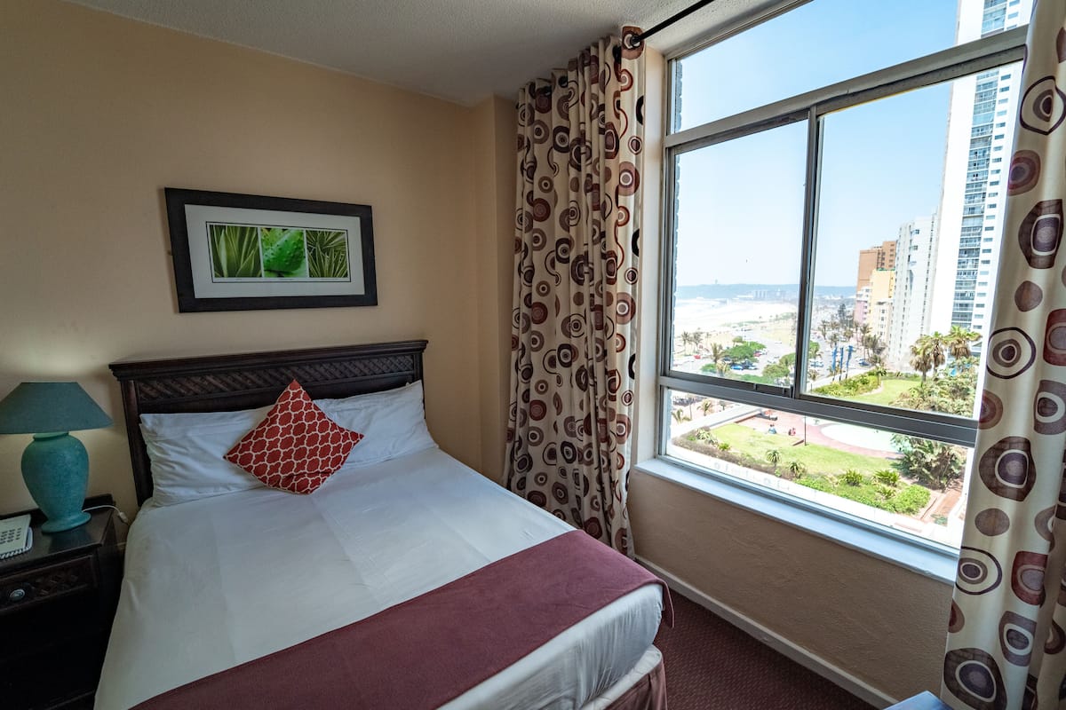 Standard Room, 2 Double Beds, Partial Sea View | View from room