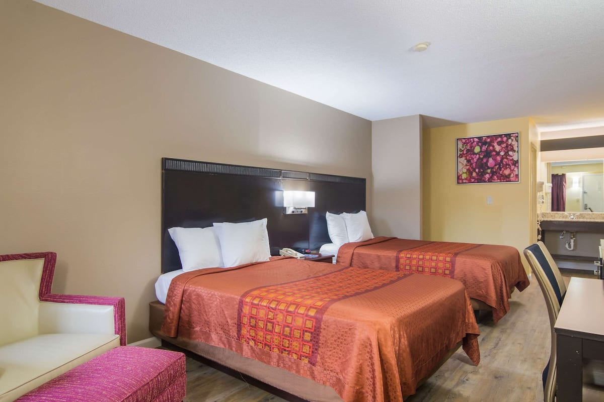 Desk, blackout curtains, cots/infant beds, rollaway beds
