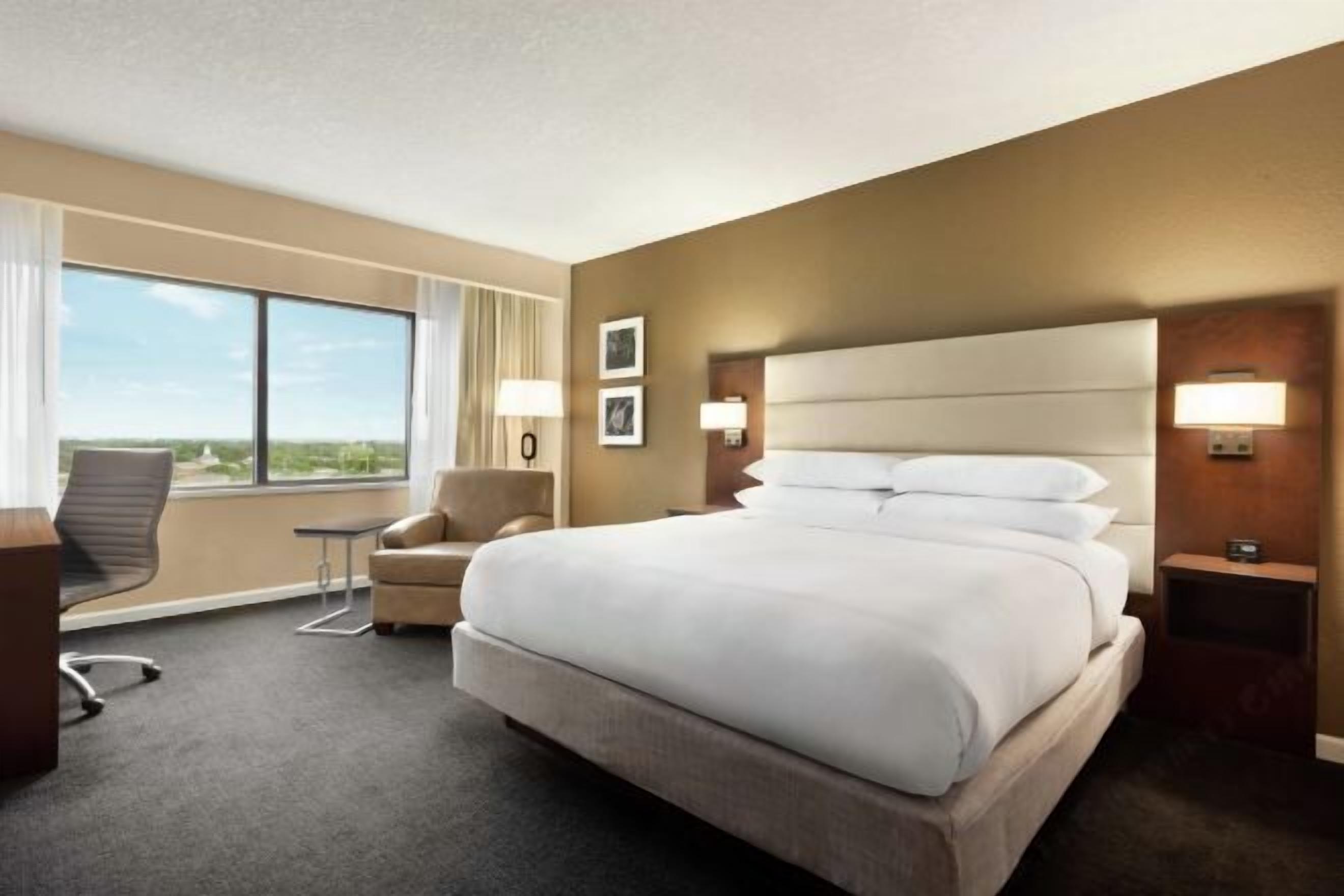 Pillow-top beds, in-room safe, desk, blackout curtains