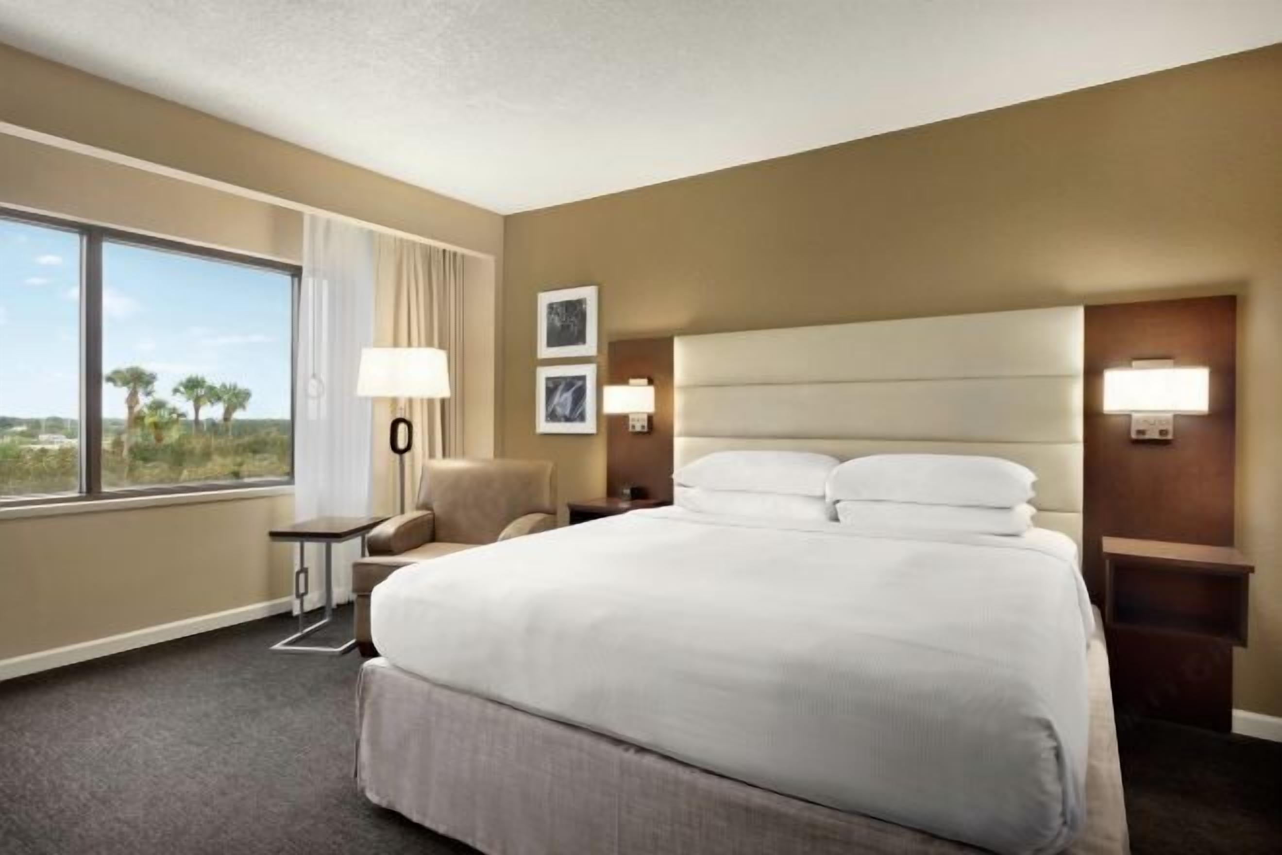 Pillow-top beds, in-room safe, desk, blackout curtains