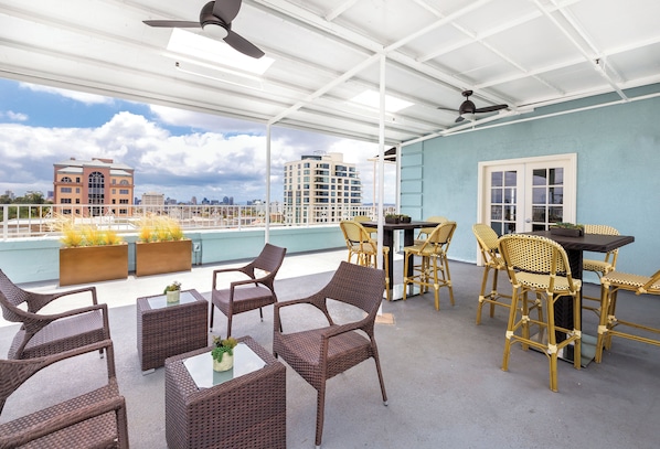 Rooftop terrace