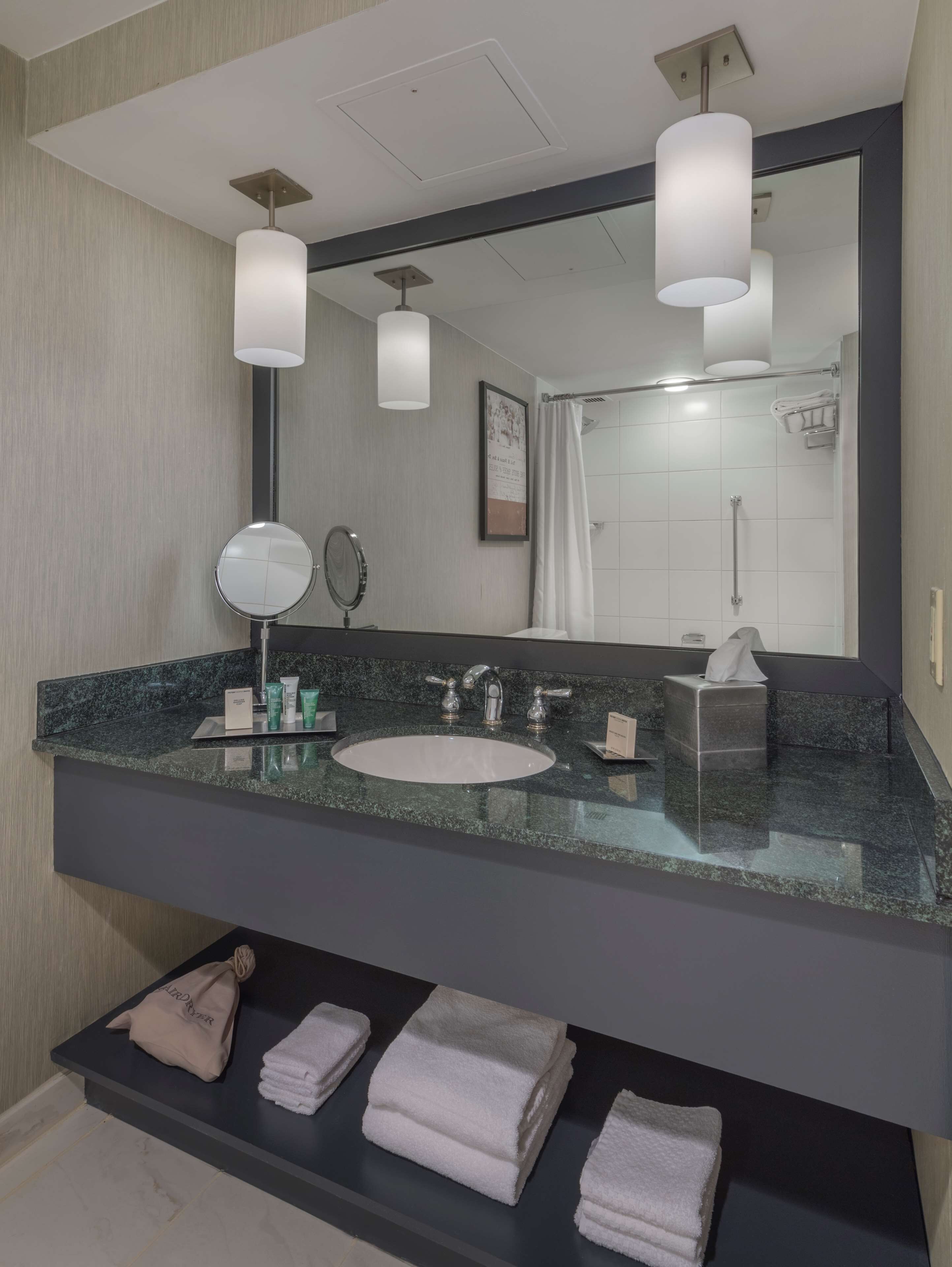 room, 2 queen beds | bathroom shower