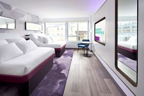 Premium bedding, in-room safe, desk, laptop workspace