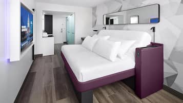 Premium bedding, in-room safe, desk, laptop workspace