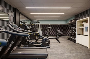 Fitness center at YOTEL Washington DC
