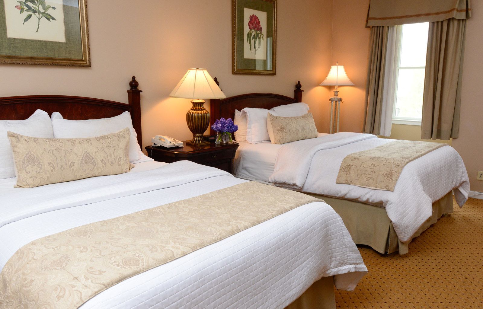 standard room, 2 queen beds | desk, iron/ironing board, free cots/infant beds, wifi