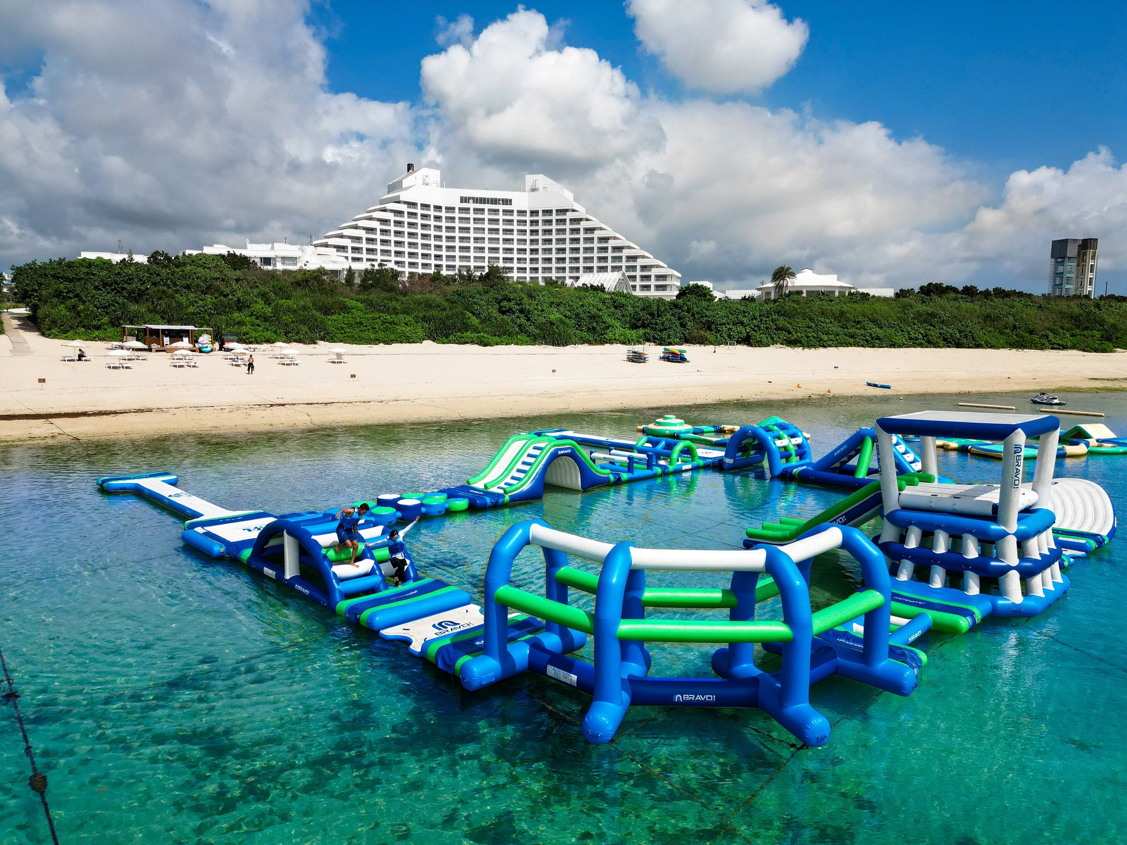 Beach nearby, beach cabanas, sun-loungers, beach umbrellas