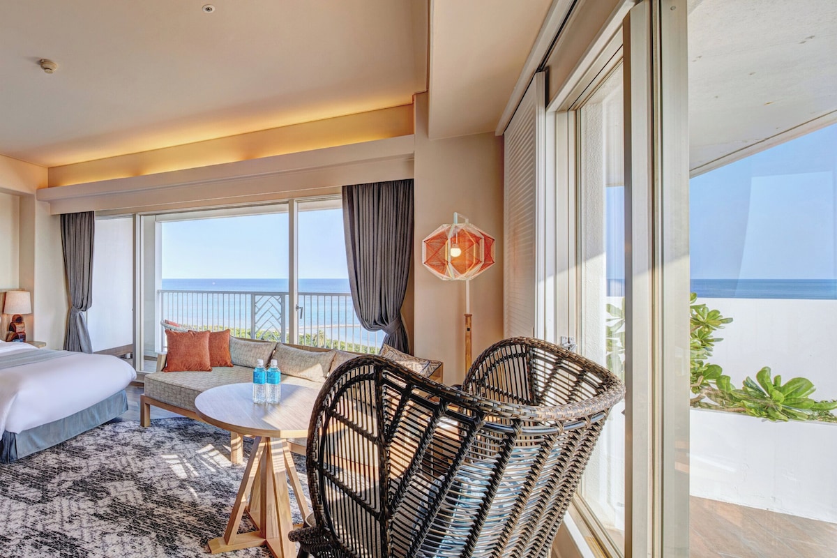 Habitación Premium, 2 camas individuales, en esquina (Ocean Wing) | Ropa de cama de alta calidad, edredón y minibar