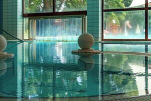 Indoor pool, outdoor pool