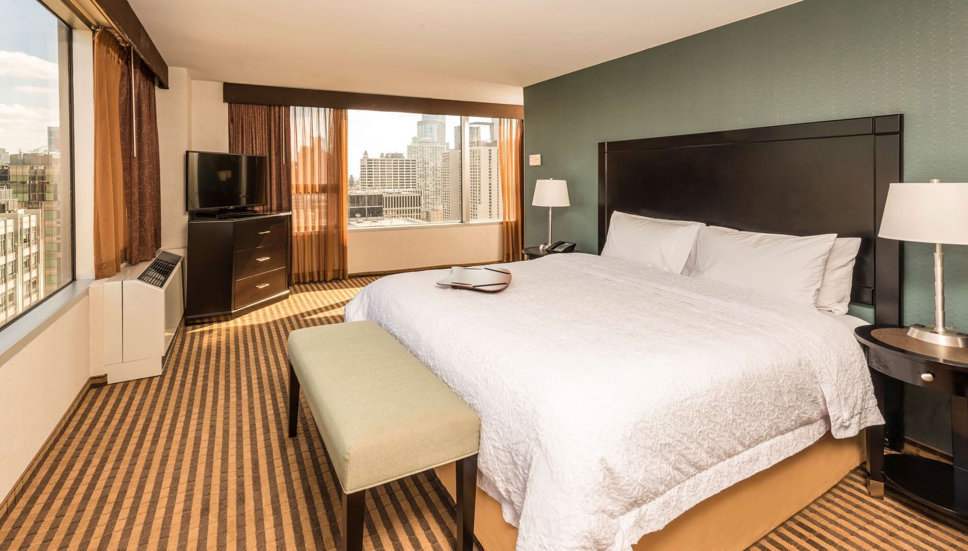 Premium bedding, pillow-top beds, in-room safe, iron/ironing board
