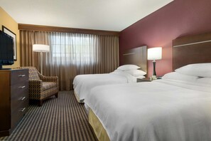 Premium bedding, in-room safe, blackout curtains, iron/ironing board