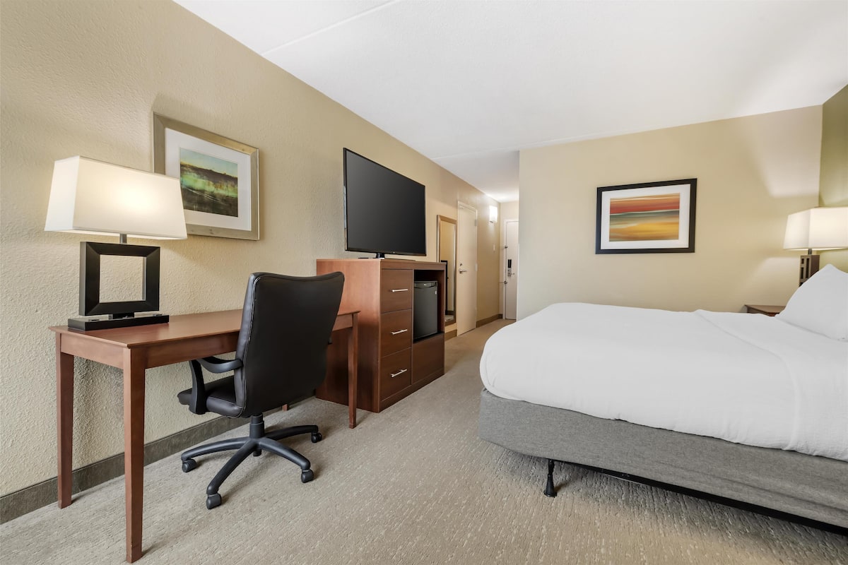 Standard Room, 1 King Bed, Accessible, Bathtub | Individually furnished, desk, blackout drapes, iron/ironing board