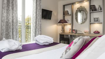 Double or Twin Room, Balcony | Premium bedding, minibar, in-room safe, desk