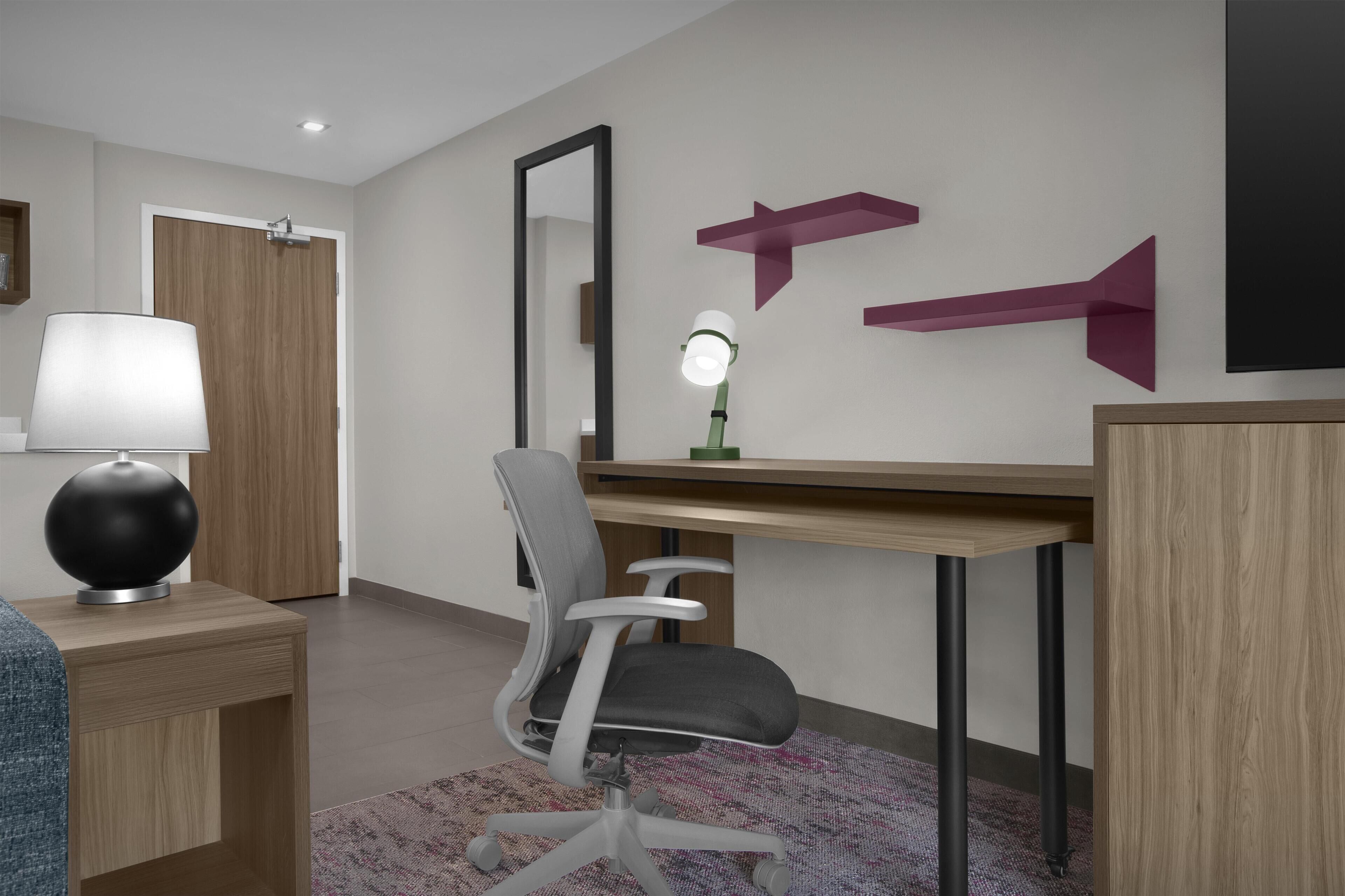Surmatelas, bureau, espace de travail pour ordinateur portable